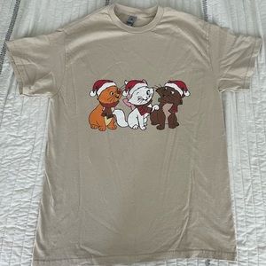 Aristocats Christmas Tee
